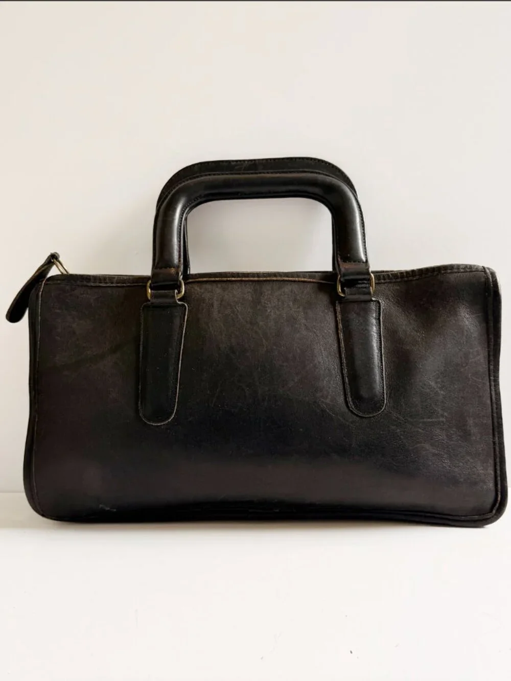 Vintage Coach Slim Satchel | Briefcase Style | Early Made in USA Coach |